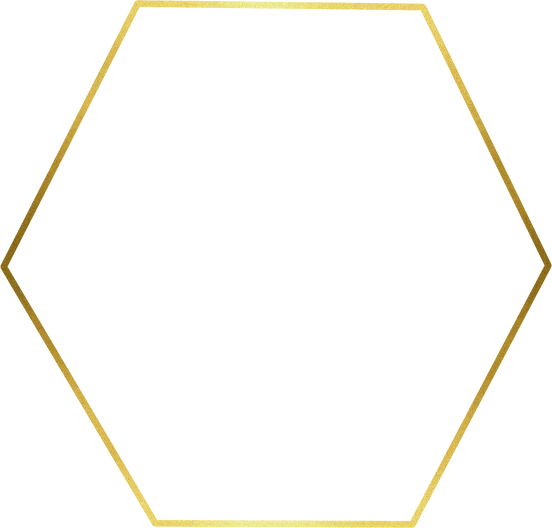 Gold border frame